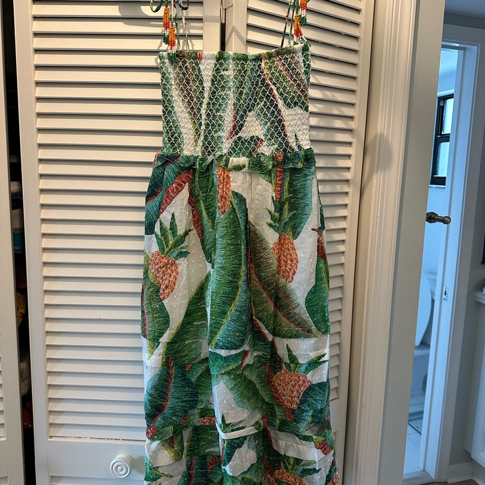 FARM Rio Tropical Pineapple Dress